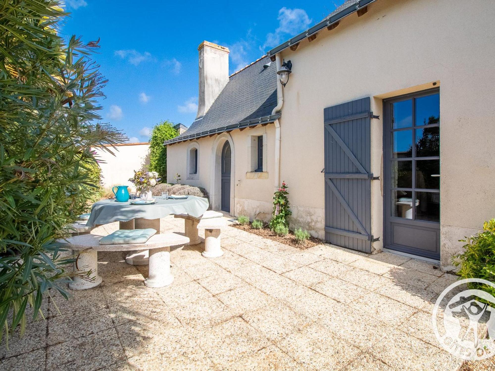 Gite Charmant Avec Jardin, Proche Activites Nautiques - Fr-1-622-75 Morannes sur Sarthe-Daumeray Eksteriør bilde